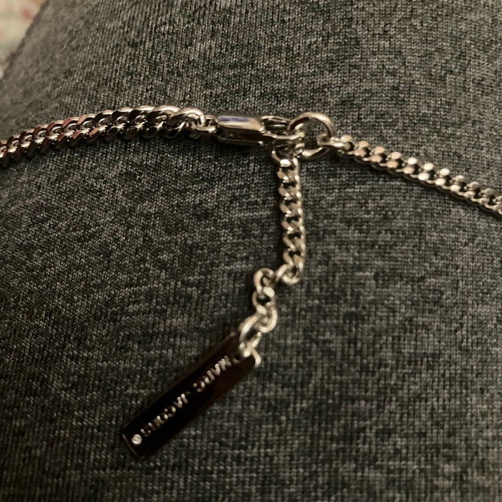 Marc Jacobs Silver Chain Bracelet